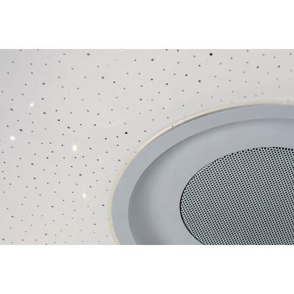 Rabalux - LED RGB Stmievateľné stropné svietidlo s reproduktorom LED/18W/230V 3000-6000K Bluetooth + diaľkové ovládanie