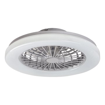 Rabalux - LED RGB Stmievateľné stropné svietidlo s ventilátorom LED/48W/230V 3000-6500K + diaľkové ovládanie