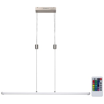 Rabalux - LED RGB Stmievateľný luster na lanku LED/24W/230V Wi-Fi Tuya + diaľkové ovládanie