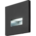 Rabalux - LED schodiskové svietidlo LED/1W/230V 3000/4500/6500K čierne