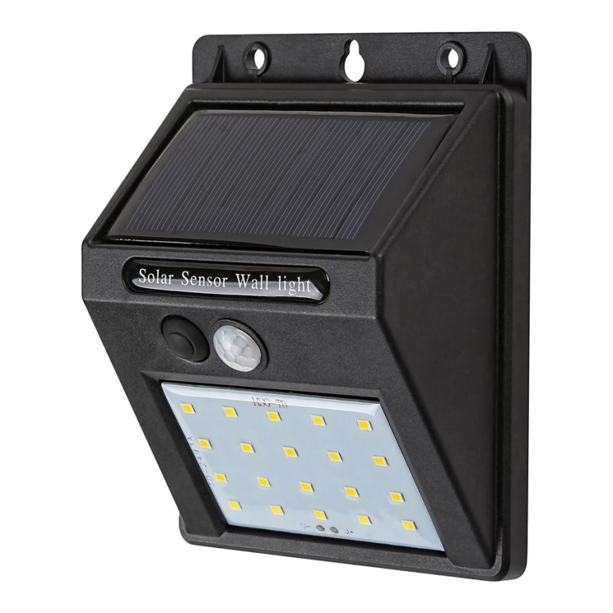 Rabalux - LED solárne nástenné svietidlo so senzorom IP44 1200 mAh