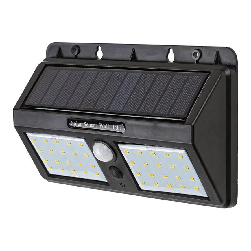 Rabalux - LED solárne nástenné svietidlo so senzorom IP44 1200 mAh