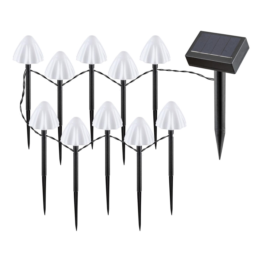Rabalux - LED Solárne svietidlo 10xLED/0,2W/1,2V IP44 300 mAh