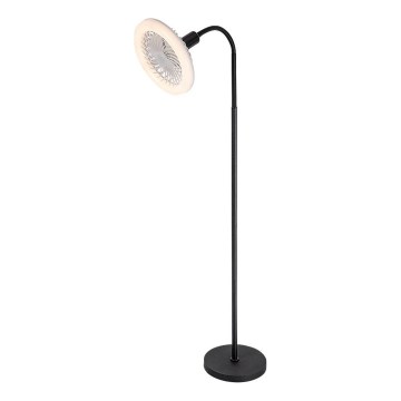 Rabalux - LED stmievateľná stojaca lampa s ventilátorom 1xE27/16W/230V 3000-6500K + diaľkové ovládanie