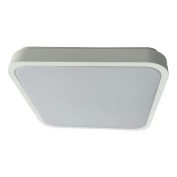 Rabalux - LED Stmievateľné kúpeľňové stropné svietidlo LED/36W/230V 3000-6000K IP44 42x42 cm biela + diaľkové ovládanie