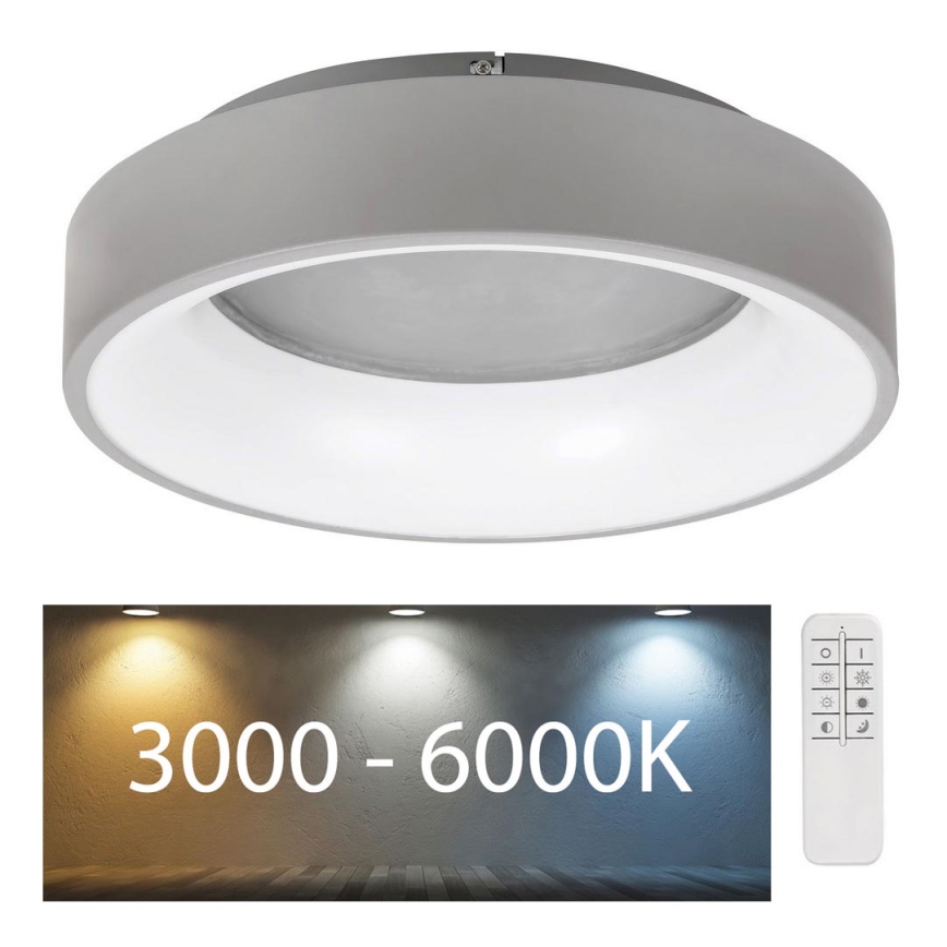 Rabalux - LED Stmievateľné stropné svietidlo LED/24W/230V zaokrúhlený 3000-6000K pr. 45 cm + diaľkové ovládanie