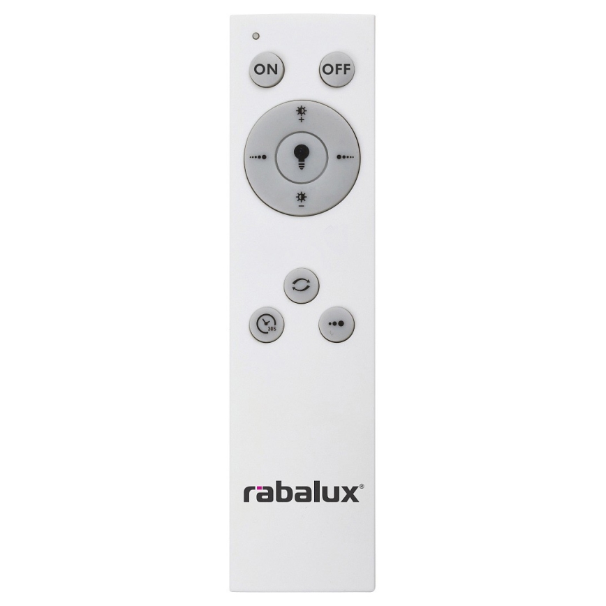 Rabalux - LED Stmievateľné stropné svietidlo LED/38W/230V 3000-6500K biela + diaľkové ovládanie