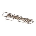 Rabalux - LED Stmievateľné stropné svietidlo LED/40W/230V 3000-6500K 33x100 cm béžová + diaľkové ovládanie