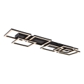 Rabalux - LED stmievateľné stropné svietidlo LED/40W/230V 3000-6500K 33x100 cm čierna + diaľkové ovládanie