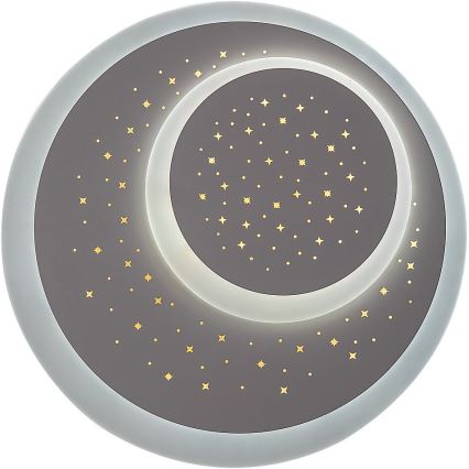 Rabalux - Stmievateľné LED stropné svietidlo LED/47W/230V 3000–6000K s diaľkovým ovládaním, priemer 48 cm