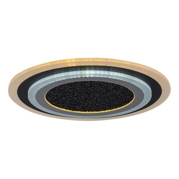 Rabalux - LED Stmievateľné stropné svietidlo LED/56W/230V 3000/4000/6000K čierna + diaľkové ovládanie