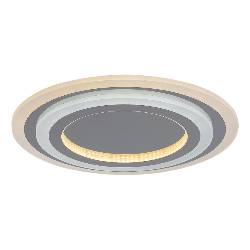 Rabalux - LED Stmievateľné stropné svietidlo LED/56W/230V 3000/4000/6000K matný chróm + diaľkové ovládanie