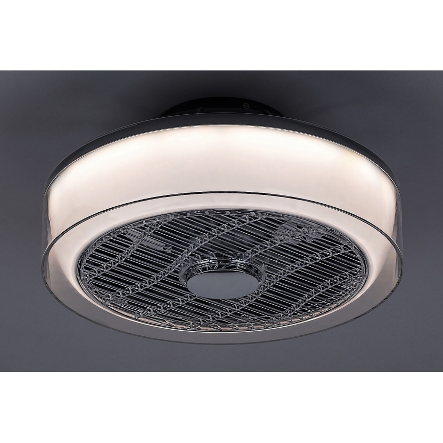 Rabalux - LED Stmievateľné stropné svietidlo s ventilátorom LED/30W/230V 3000-6000K + diaľkové ovládanie