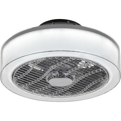 Rabalux - LED Stmievateľné stropné svietidlo s ventilátorom LED/30W/230V 3000-6000K + diaľkové ovládanie