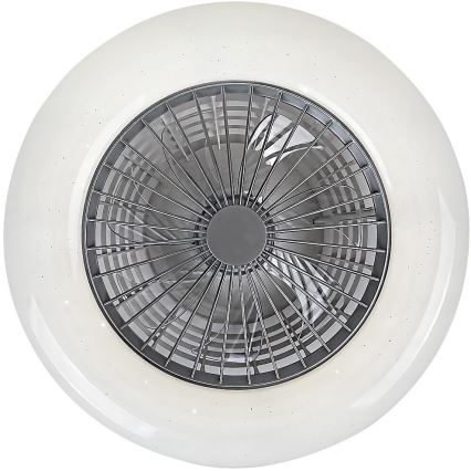 Rabalux - LED Stmievateľné stropné svietidlo s ventilátorom LED/30W/230V + 3000-6500K + diaľkové ovládanie