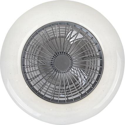 Rabalux - LED Stmievateľné stropné svietidlo s ventilátorom LED/30W/230V + 3000-6500K + diaľkové ovládanie