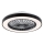 Rabalux - LED Stmievateľné stropné svietidlo s ventilátorom LED/40W/230V 3000/4000/6000K Wi-Fi + diaľkové ovládanie