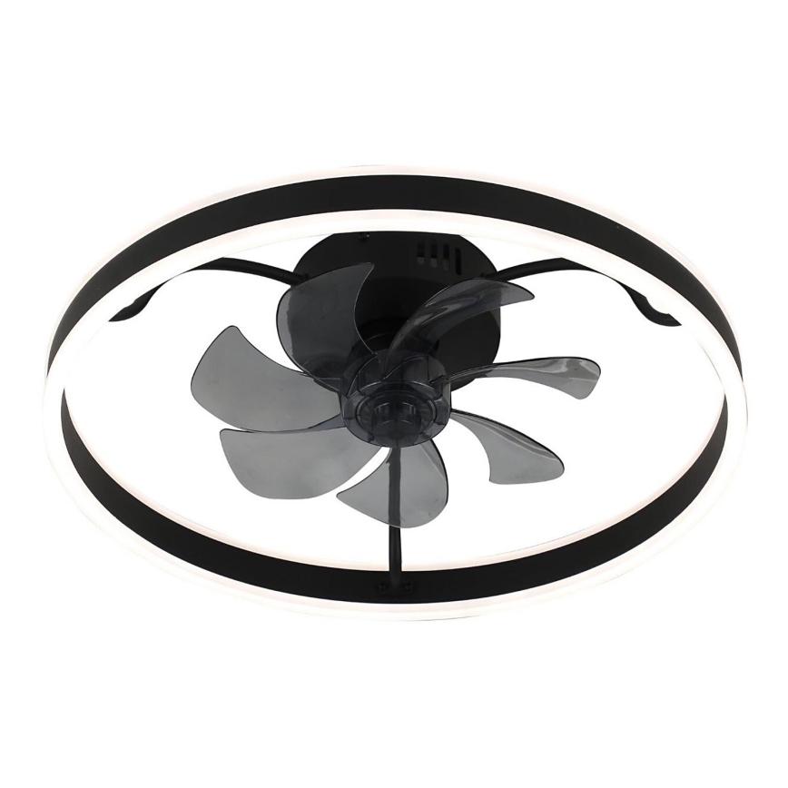 Rabalux - LED Stmievateľné stropné svietidlo s ventilátorom LED/40W/230V 3000/4000/6000K Wi-Fi + diaľkové ovládanie