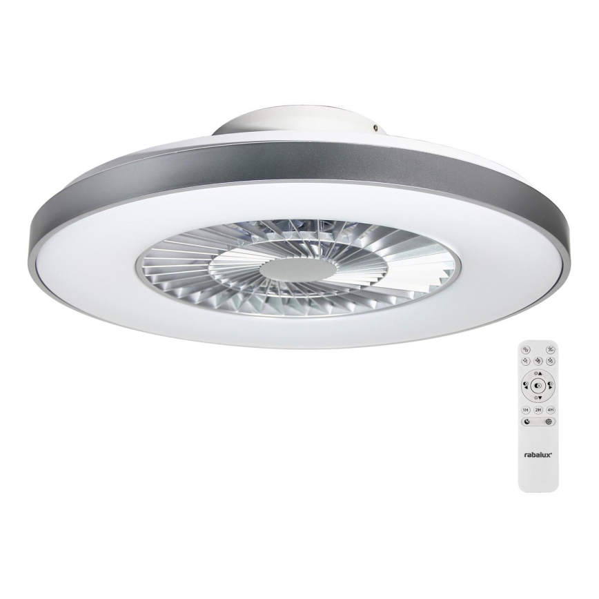 Rabalux - LED Stmievateľné stropné svietidlo s ventilátorom LED/40W/230V 3000-6500K + diaľkové ovládanie