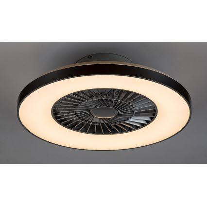 Rabalux - LED Stmievateľné stropné svietidlo s ventilátorom LED/40W/230V 3000-6500K + diaľkové ovládanie