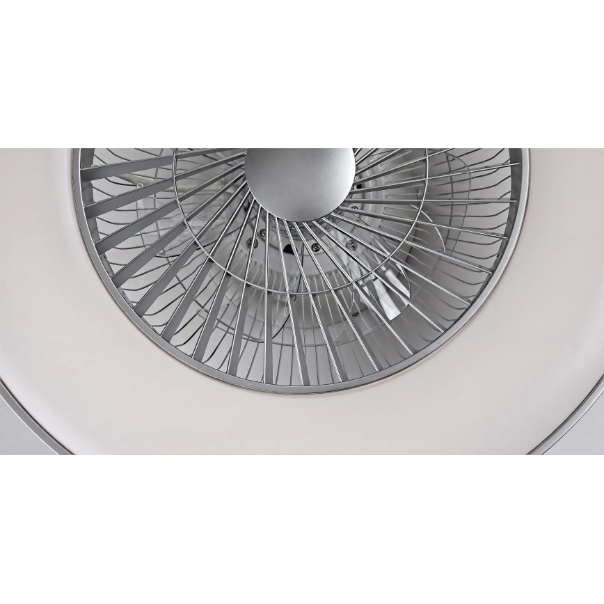 Rabalux - LED Stmievateľné stropné svietidlo s ventilátorom LED/40W/230V 3000-6500K + diaľkové ovládanie