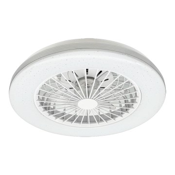 Rabalux - LED Stmievateľné stropné svietidlo s ventilátorom LED/48W/230V 3000-6500K + diaľkové ovládanie