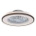 Rabalux - LED Stmievateľné stropné svietidlo s ventilátorom LED/48W/230V 3000-6500K + diaľkové ovládanie