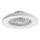 Rabalux - LED Stmievateľné stropné svietidlo s ventilátorom LED/48W/230V 3000-6500K + diaľkové ovládanie