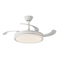 Rabalux - LED Stmievateľné stropné svietidlo s ventilátorom LED/60W/230V 3000-6500K + diaľkové ovládanie