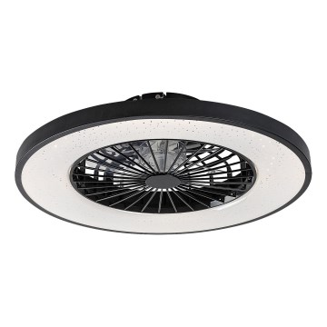 Rabalux - LED Stmievateľné stropné svietidlo s ventilátorom LED/72W/230V 3000-6500K + diaľkové ovládanie