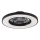 Rabalux - LED Stmievateľné stropné svietidlo s ventilátorom LED/72W/230V 3000-6500K + diaľkové ovládanie