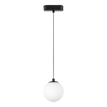 Rabalux - LED Stmievateľný luster na lanku do 1-fázového lištového systému LED/5W/24V 2700-5500K Wi-Fi Tuya čierna