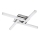Rabalux - LED Stropné kúpeľňové svietidlo 4xLED/6W IP44 61x61 cm
