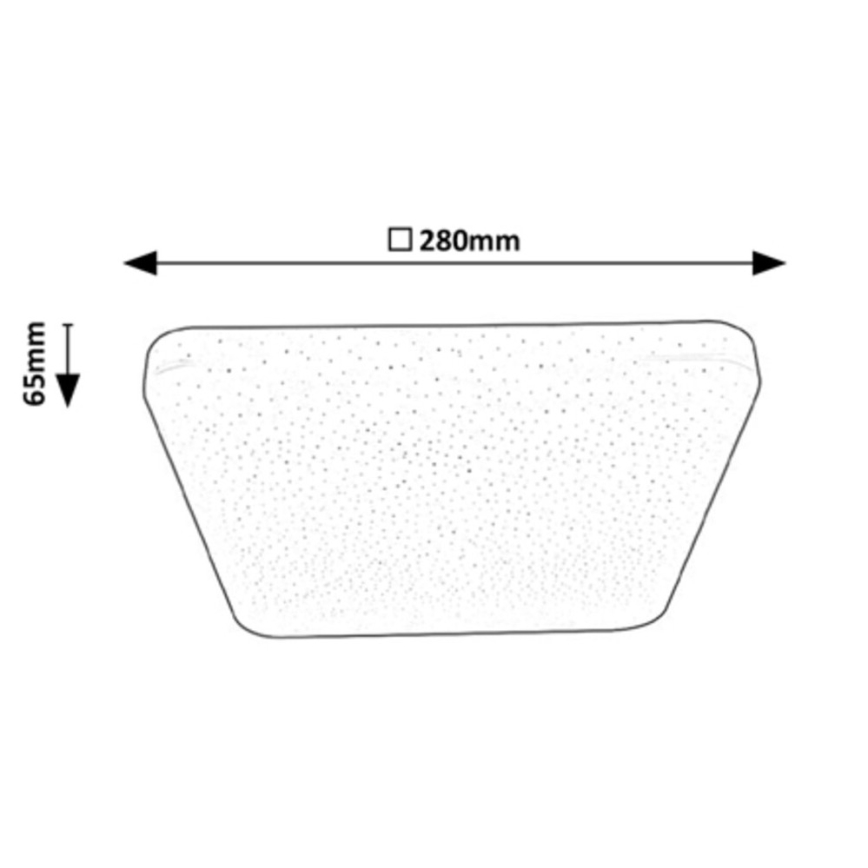 Rabalux - LED Stropné svietidlo LED/12W/230V