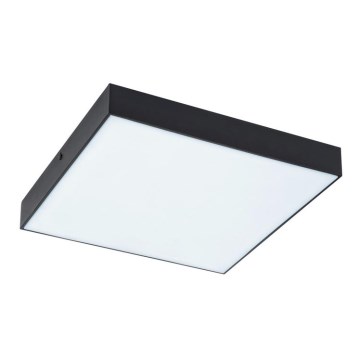 Rabalux - LED stropné svietidlo LED/18W/230V 3000-6000K IP44 čierna 17,5x17,5 cm