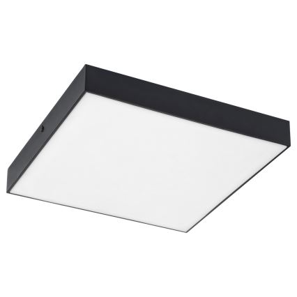 Rabalux - LED stropné svietidlo LED/18W/230V 3000-6000K IP44 čierna 17,5x17,5 cm