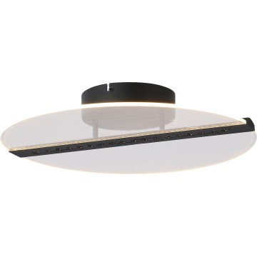 Rabalux - LED stropné svietidlo LED/20W/230V 3000 pr. 41 cm čierne/priehľadné