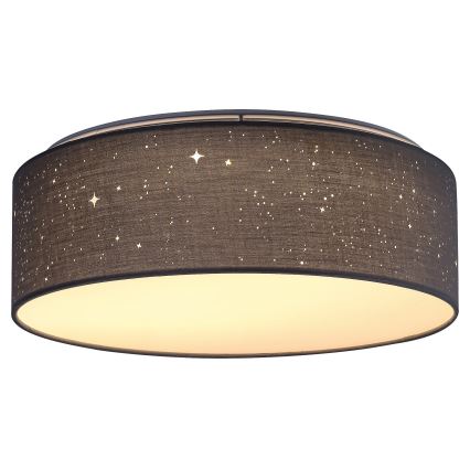 Rabalux - LED stropné svietidlo LED/22W/230V sivé pr. 40 cm