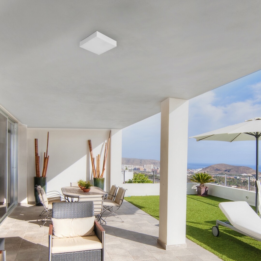 Rabalux - LED stropné svietidlo LED/24W/230V 2800-6000K IP44 biele 30x30 cm