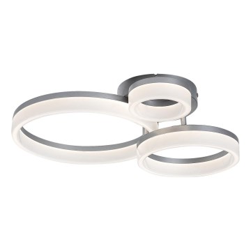 Rabalux - LED Stropné svietidlo LED/24W/230V 3000/4000/6500K matný chróm