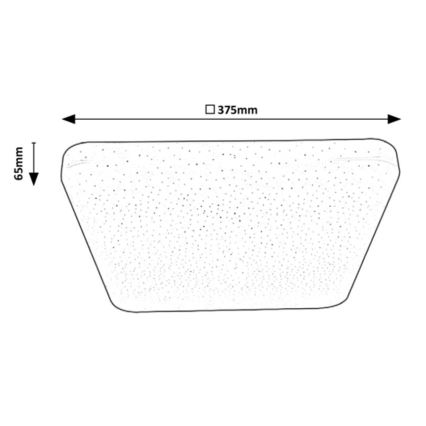 Rabalux - LED Stropné svietidlo LED/24W/230V