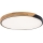 Rabalux - LED stropné svietidlo LED/42W/230V 3000/4000/6500K čierna/dub priemer 41 cm