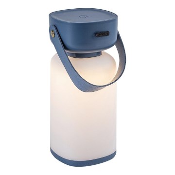Rabalux - LED Vonkajšia stmievateľná dotyková nabíjacia stolná lampa LED/3W/5V IP44 modrá