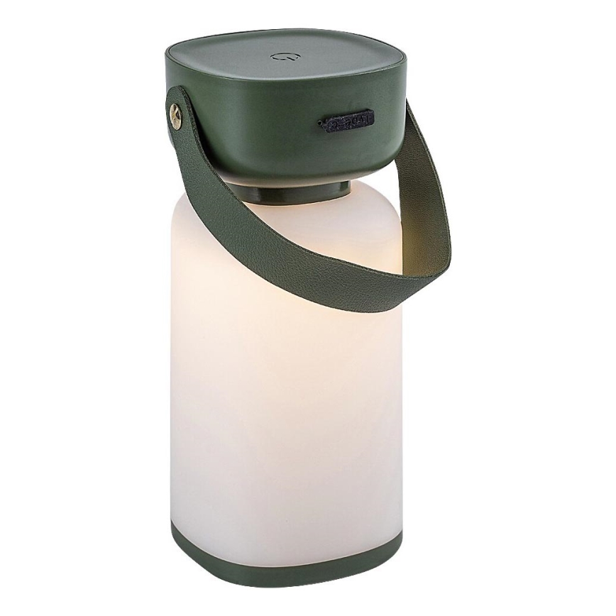 Rabalux - LED Vonkajšia stmievateľná dotyková nabíjacia stolná lampa LED/3W/5V IP44 zelená