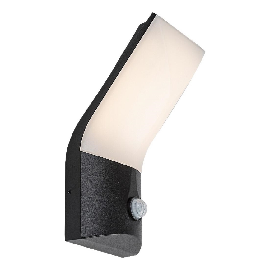 Rabalux - LED Vonkajšie nástenné svietidlo so senzorom LED/10W/230V IP54