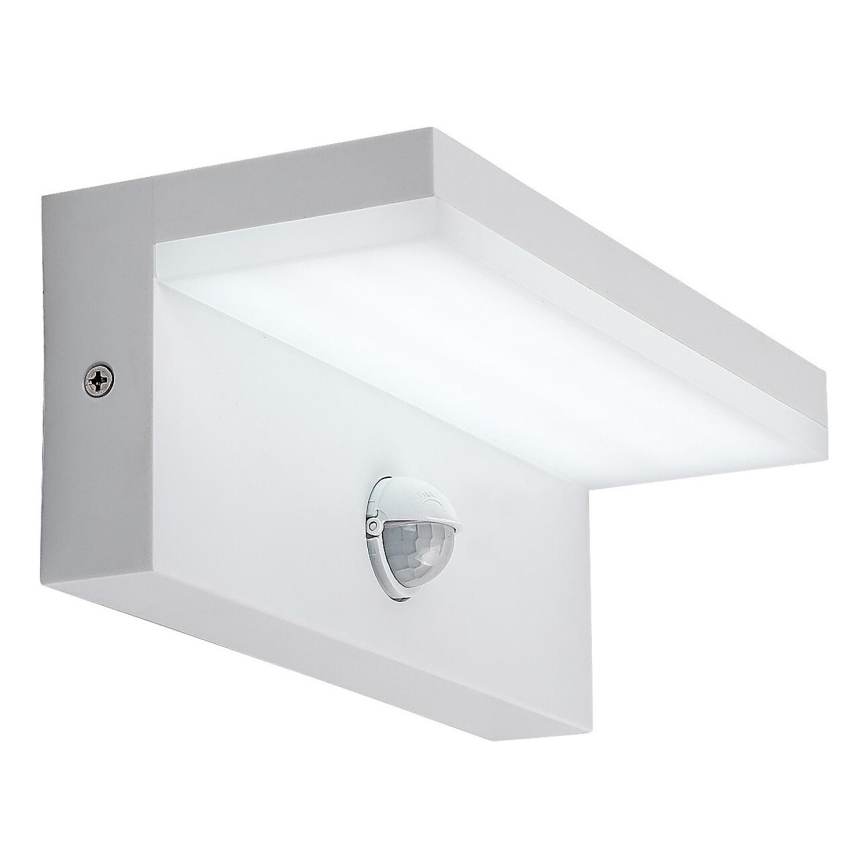 Rabalux - LED Vonkajšie nástenné svietidlo so senzorom LED/9W/230V 2700/4000/6500K IP54 biela