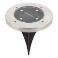 Rabalux - LED Vonkajšie solárne svietidlo so senzorom LED/0,24W/1xAA 400 mAh čierna IP44