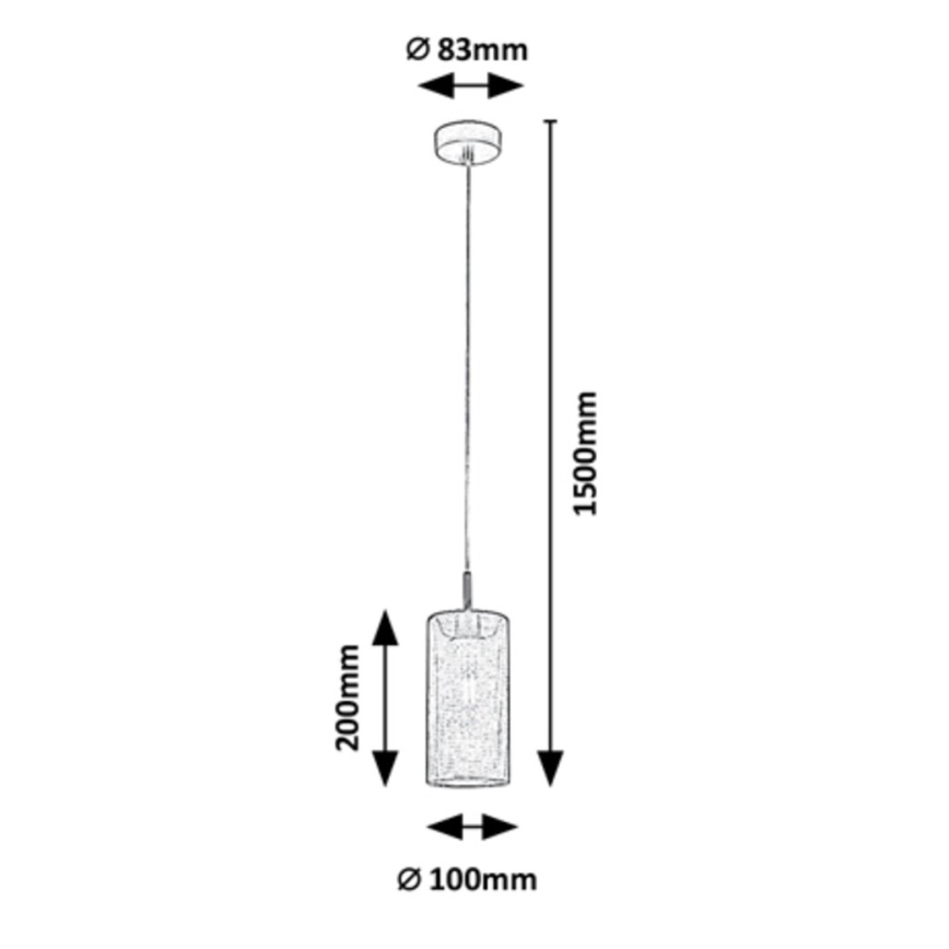 Rabalux - Luster na lanku 1xE14/25W/230V