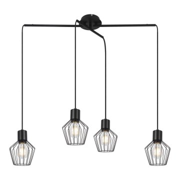 Rabalux - Luster na lanku 4xE27/40W/230V