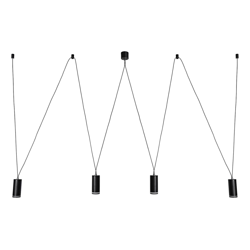 Rabalux - Luster na lanku 4xGU10/5W/230V pavúk